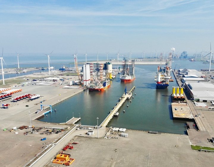 Orange Blue Terminals - Eemshaven